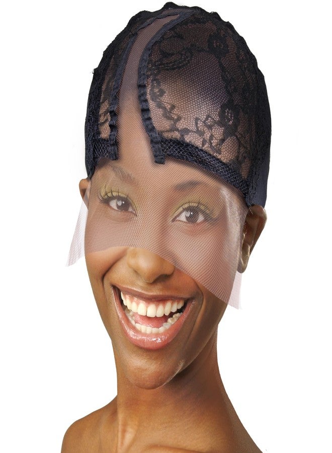 دونا قبعة شعر مستعار شبكية من دونا، بتصميم منحني طبيعي، وجزء علوي على شكل حرف U، مناسبة للنساء، من إكسسوارات الشعر الأساسية وقبعة النوم، قطعة واحدة. - Image 2